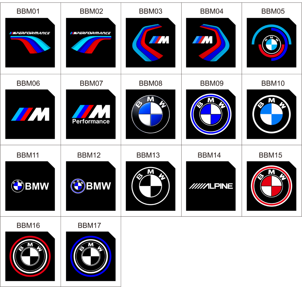 bmw door lights