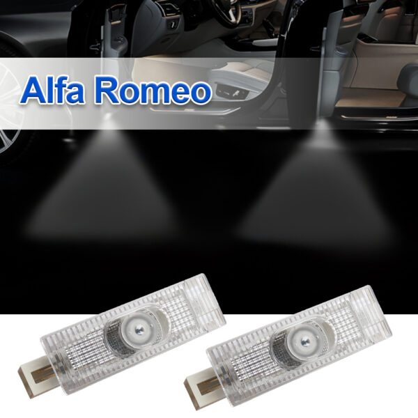 alfa romeo door projector lights